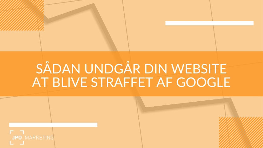 Undgå at miste din placering i Google