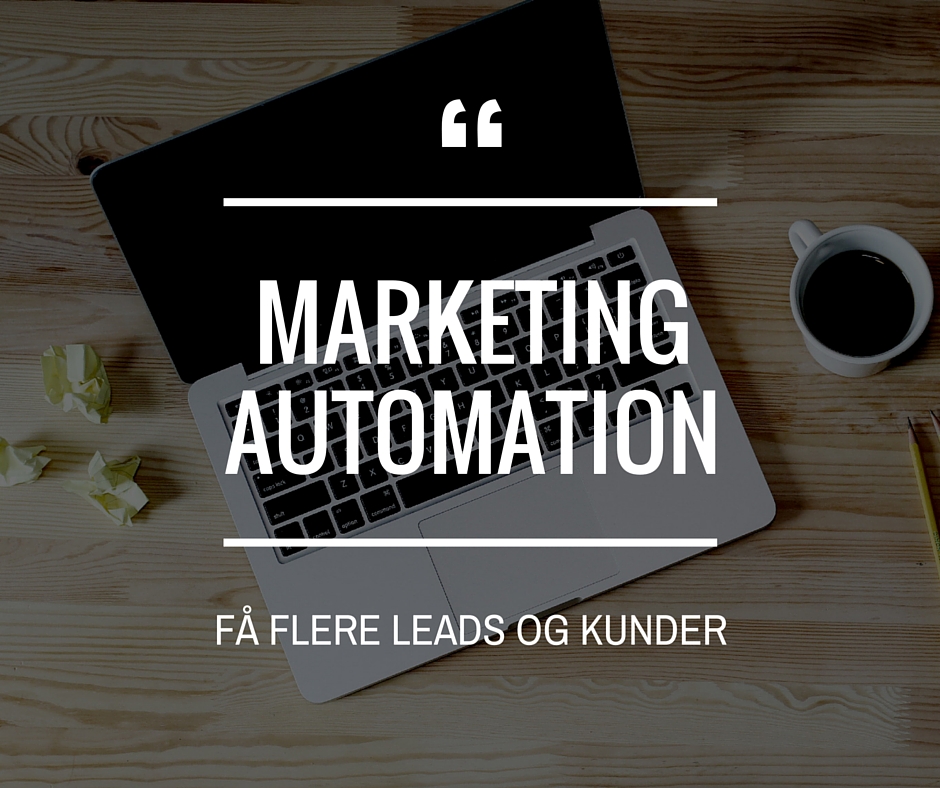 marketing automation - hvad er det?