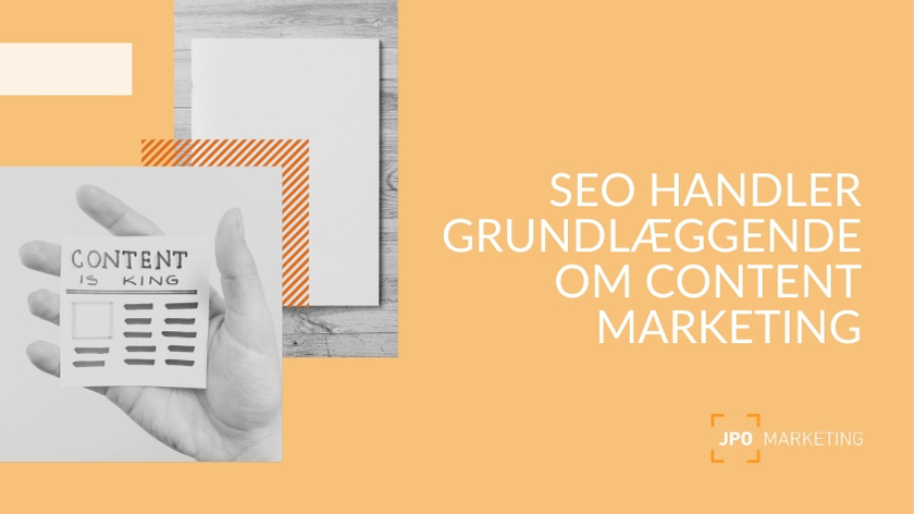 SEO og content marketing hænger sammen