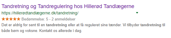 schema markup - strukturerede data
